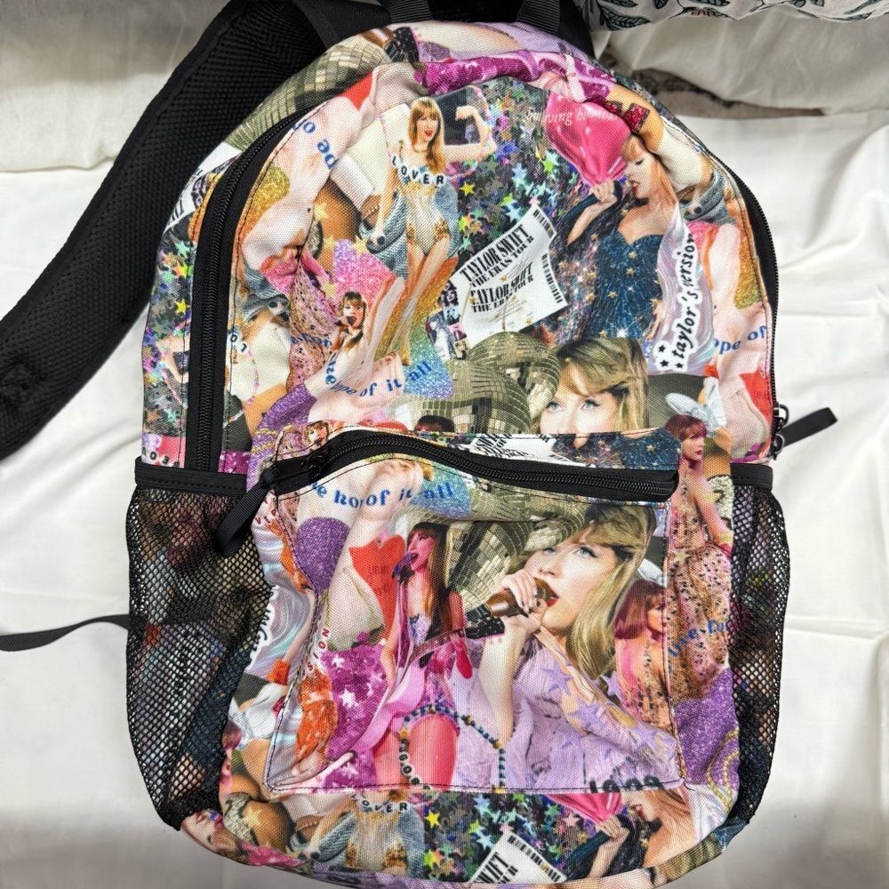 Taylor Swift Eras Tour print Backpack